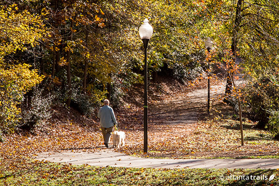 Chastain Park Neighborhood; Photo Credit: Atlanta Trails